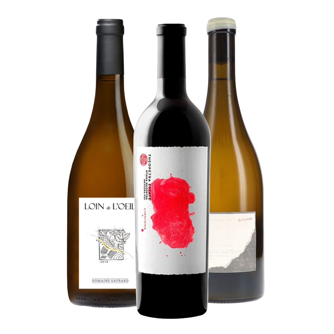 Proeverijbundel met drie wijnen van zeldzame druiven uit Europa